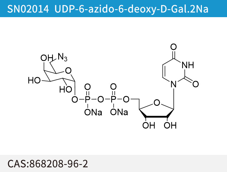 SN02014 UDP-6-azido-6-deoxy-D-Gal.2Na